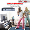 5Core Wireless Microphone VHF Handheld with 1 Lav Mic + Receiver