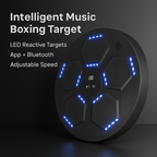 Smart Bluetooth Punching Machine with Lights for Home Fitness