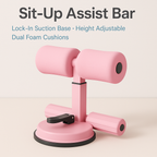 Sit-Up Assistant for Home Fitness with Suction Cup
