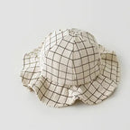 Baby Sun Hat | Wide Brim Fisherman Hat for Newborns & Toddlers (0-24M)