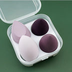 4-Piece Egg-Shaped Makeup Sponge Set