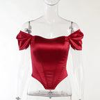 Fishbone Corset Tube Top