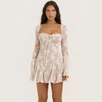 Lace Fairy Dress with Bell Sleeves