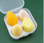 4-Piece Egg-Shaped Makeup Sponge Set