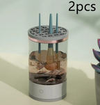 Portable Electric Makeup Brush Cleaner with USB Charging