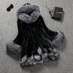 Faux Fur Mink Coat