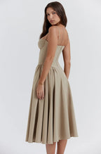 Women's High Waist Flow Long Dress