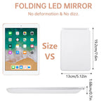 Foldable Makeup Mirror Touch Screen
