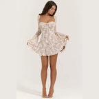 Lace Fairy Dress with Bell Sleeves