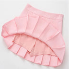 Pleated Mini Skirt